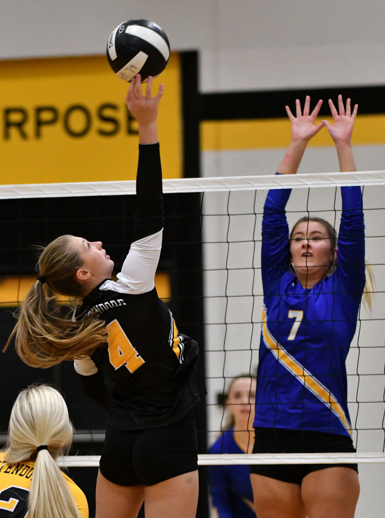 Davenport North vs Bettendorf volleyball